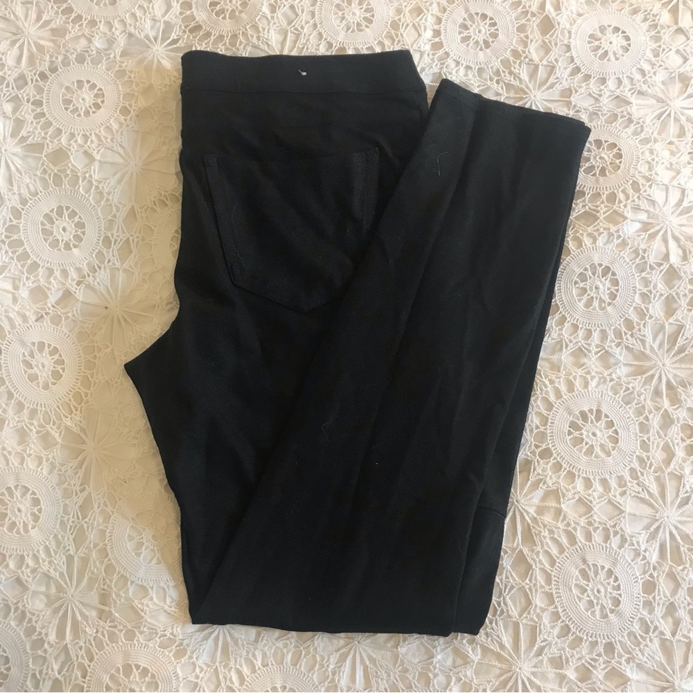 Kenneth Cole Reaction Black Leggings - Size Medium